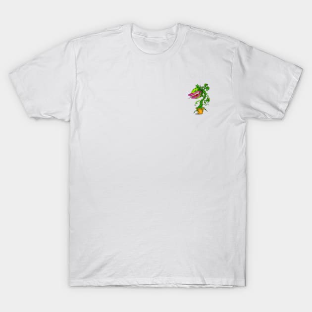 Man Eating Plant T-Shirt by harmount